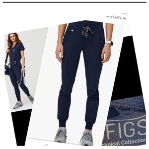 Figs Navy Zamora Joggers Size Small